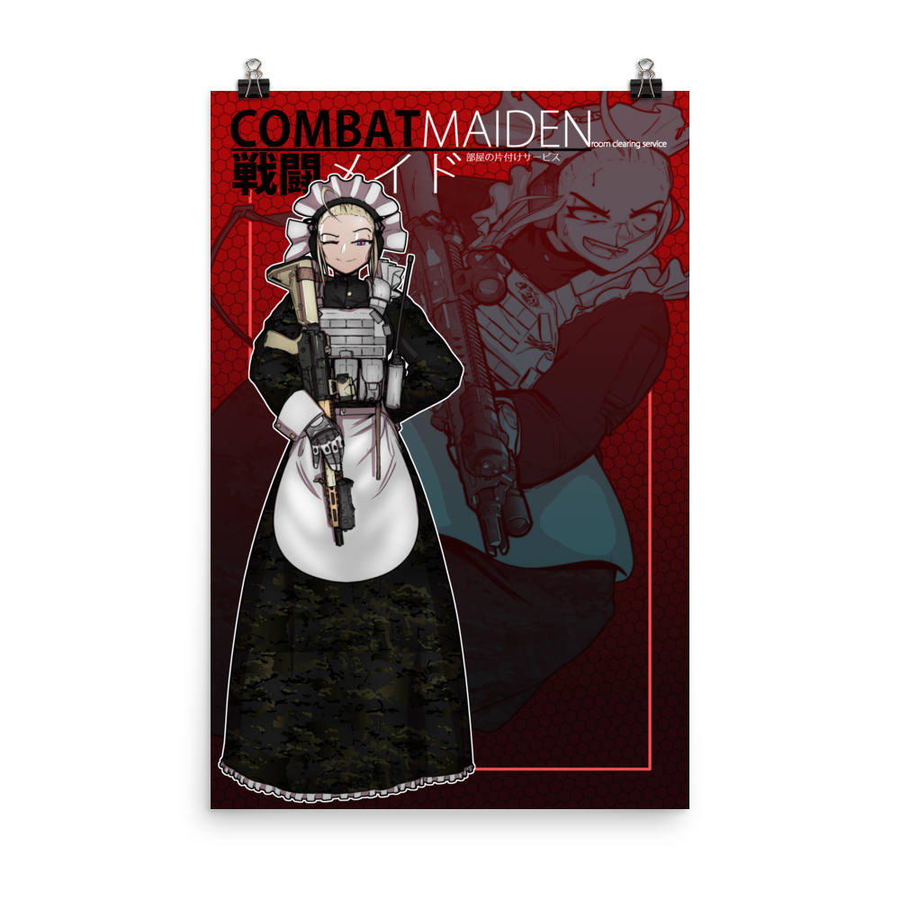 ⦗NR⦘ Room Service - AR combat maid Poster