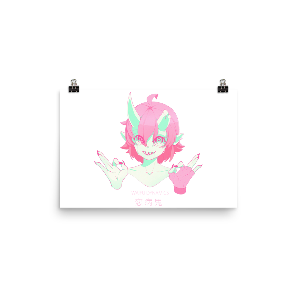WaifuDynamics Matte Poster