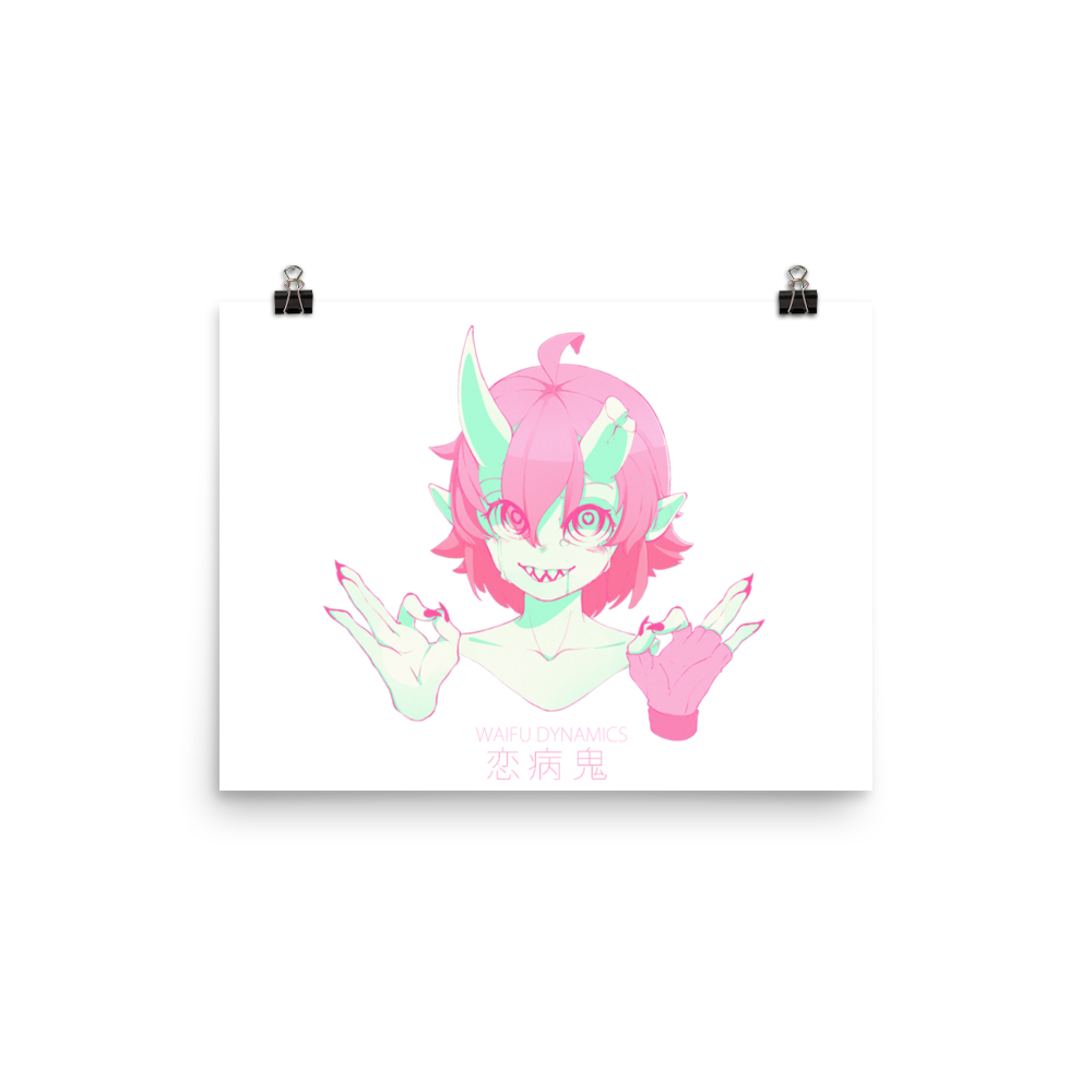 WaifuDynamics Matte Poster