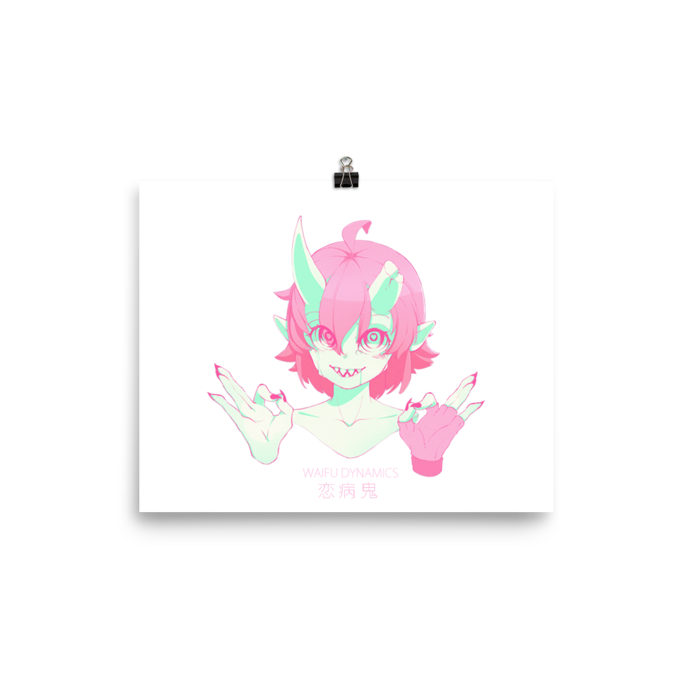 WaifuDynamics Matte Poster
