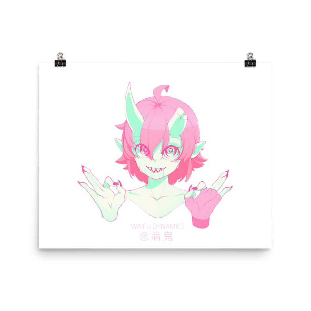 WaifuDynamics Matte Poster