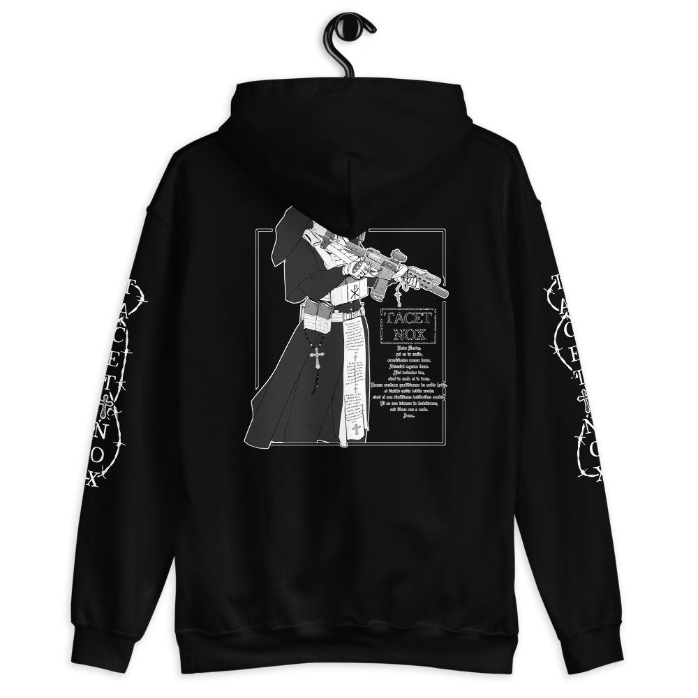 ⦗NR⦘ Tactical Nun Hoodie - Back print