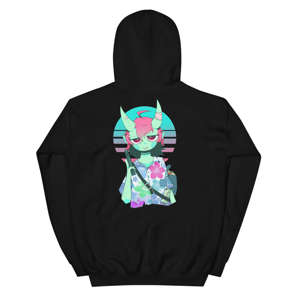 Keeb's Custom Hoodie Back Design