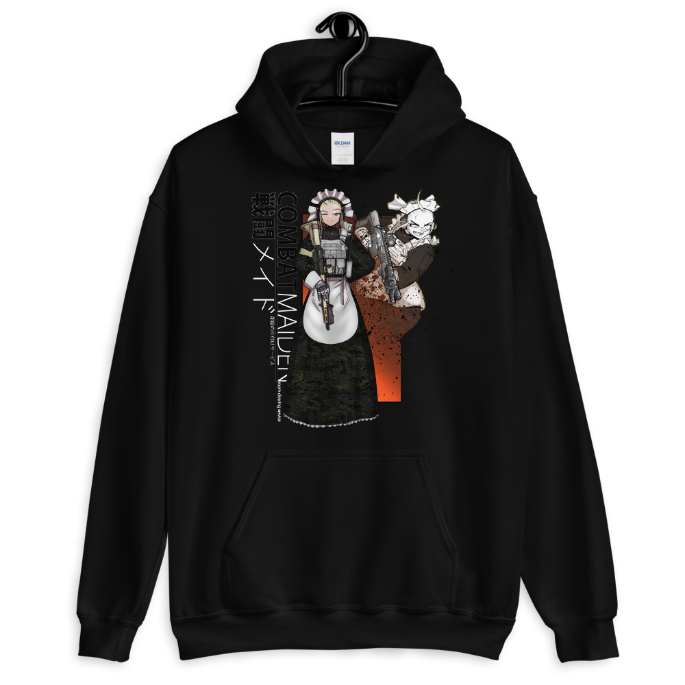 ⦗NR⦘ Room Service - AR Combat Maid Hoodie