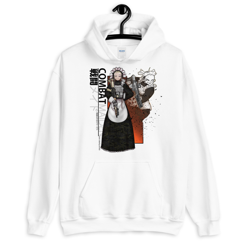 ⦗NR⦘ Room Service - AR Combat Maid Hoodie