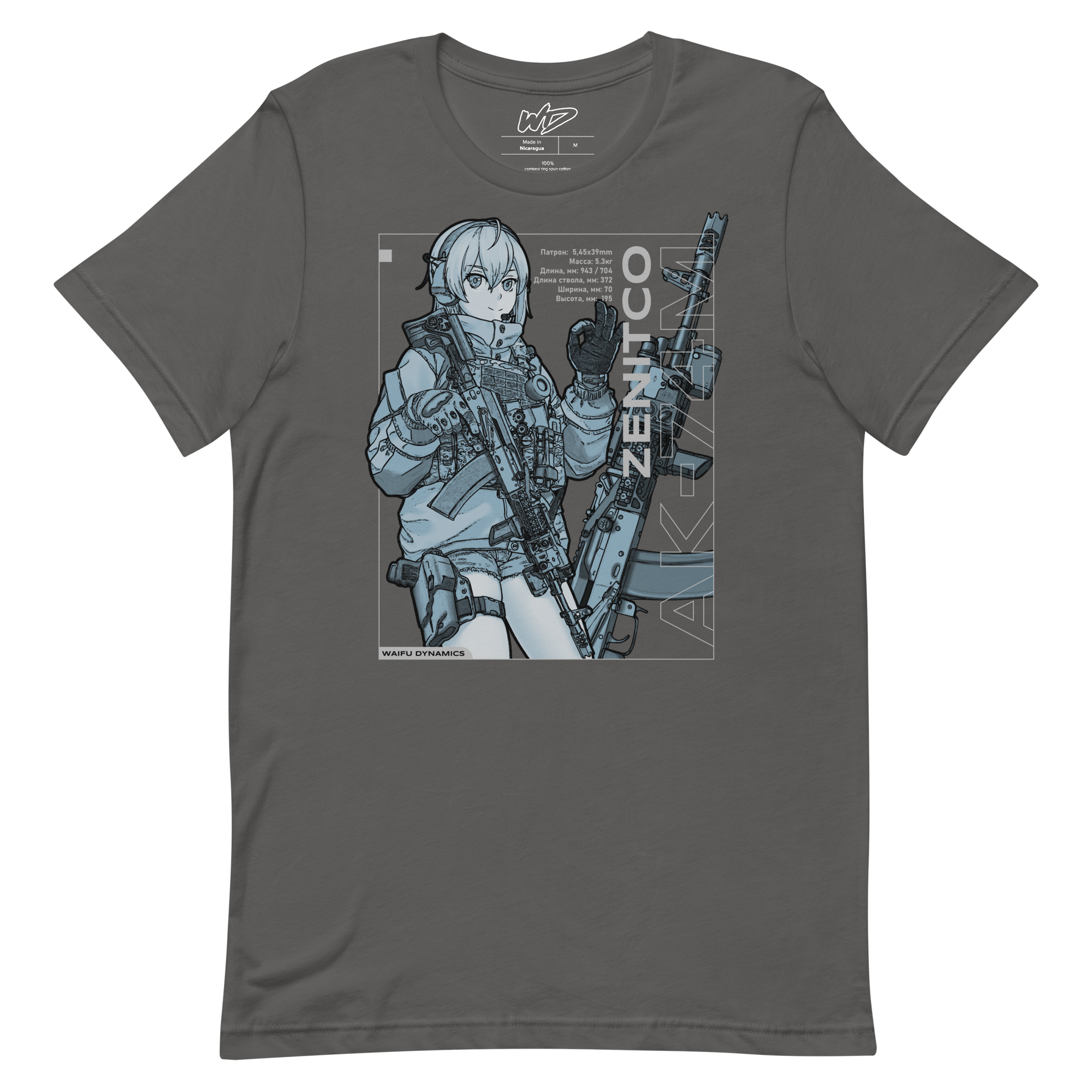 Zenitco AK-74M Shirt Blue