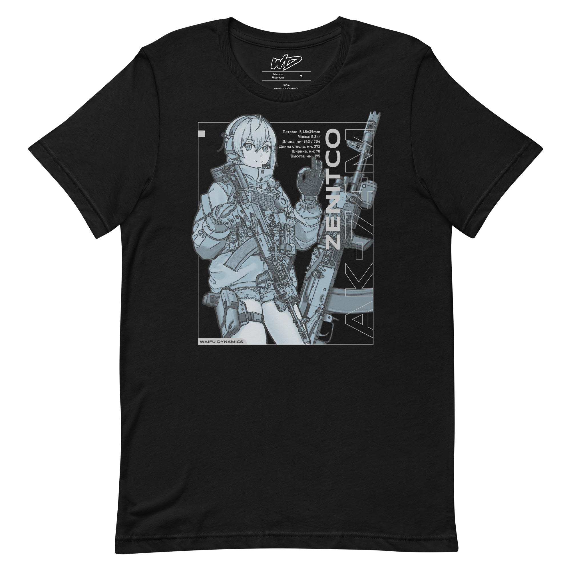 Zenitco AK-74M Shirt Blue