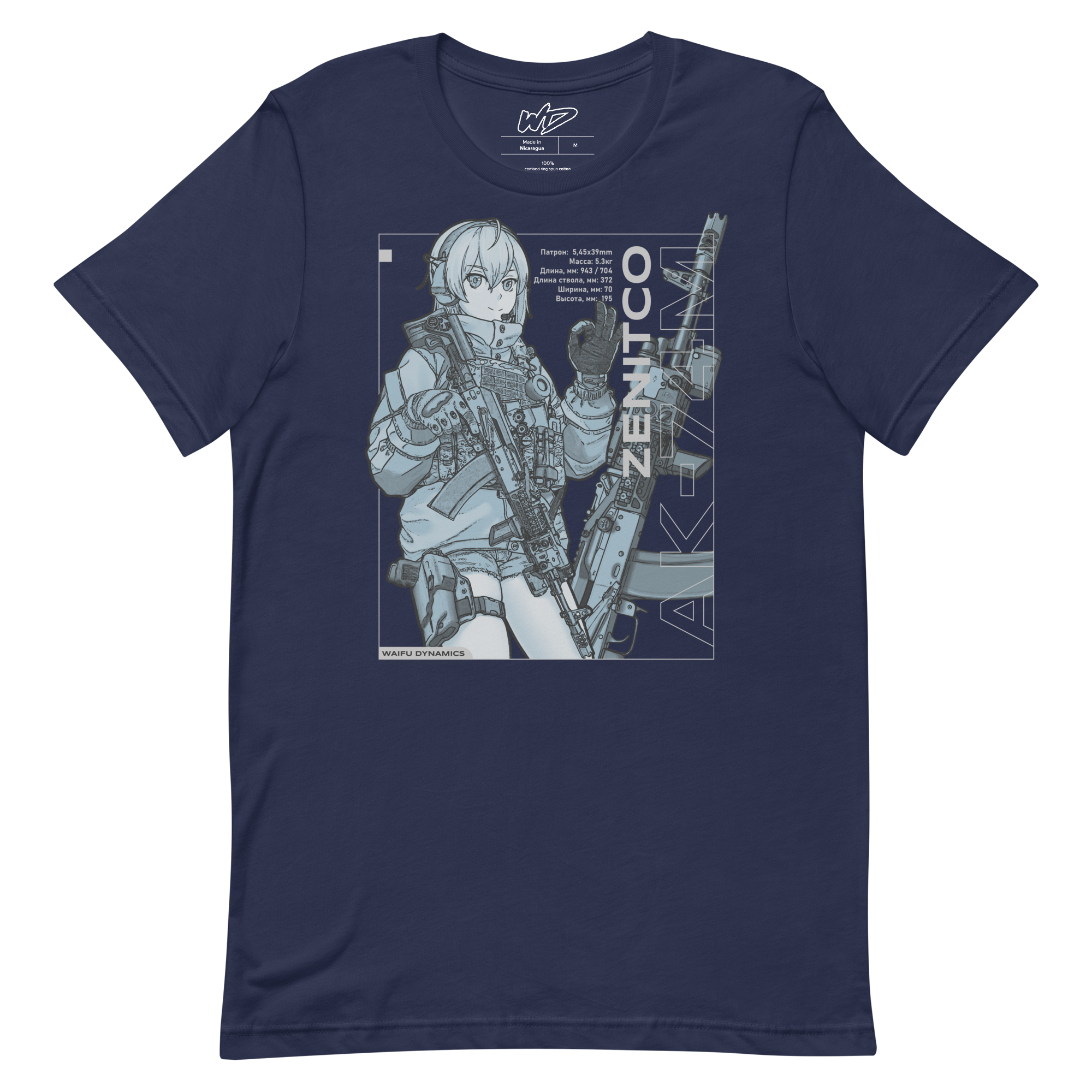 Zenitco AK-74M Shirt Blue