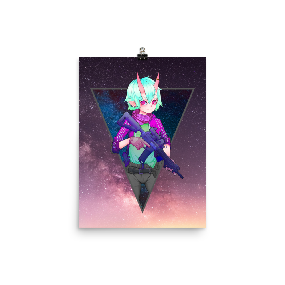 [K-Rh] Oni Operator Matte Poster