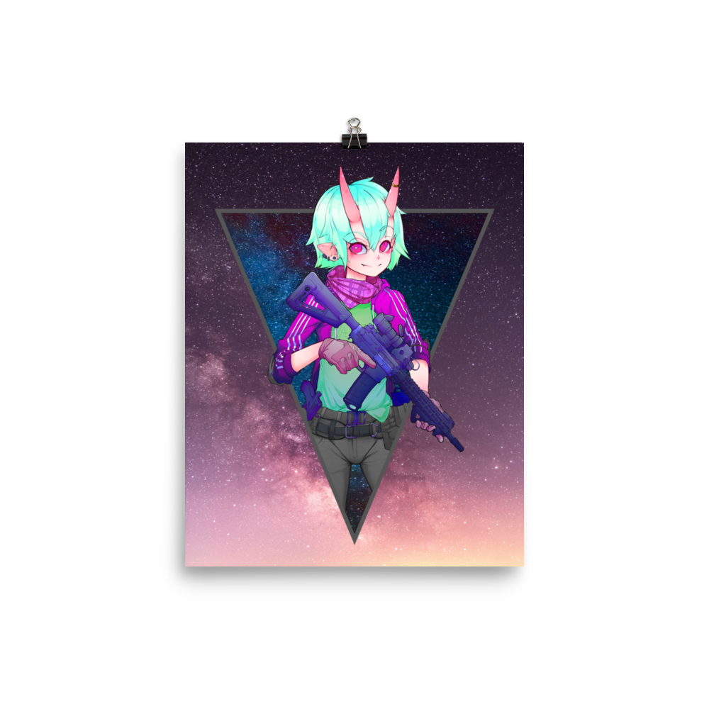 [K-Rh] Oni Operator Matte Poster
