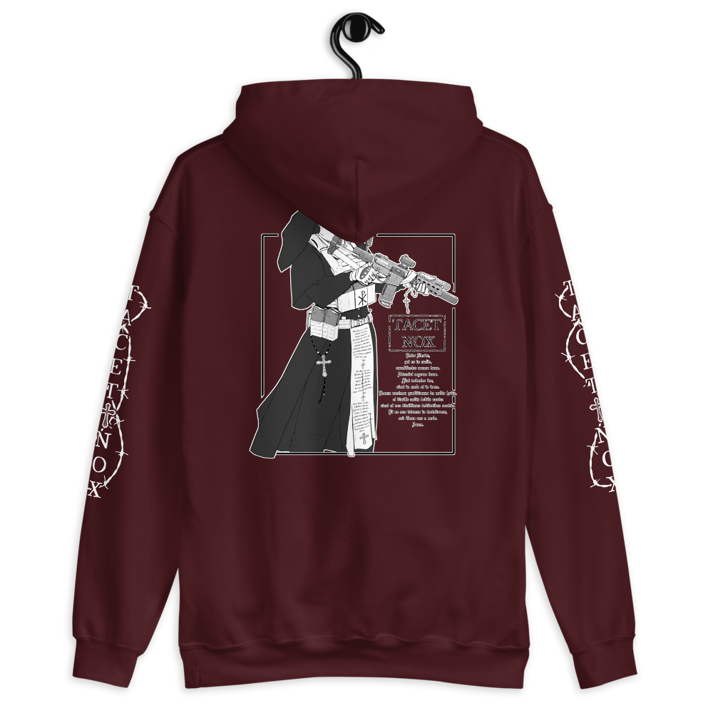 ⦗NR⦘ Tactical Nun Hoodie - Back print