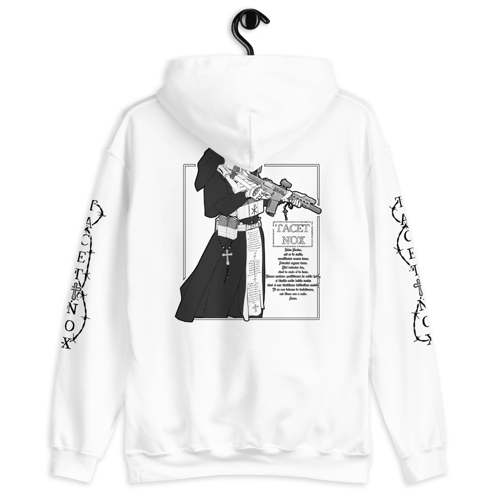 ⦗NR⦘ Tactical Nun Hoodie - Back print
