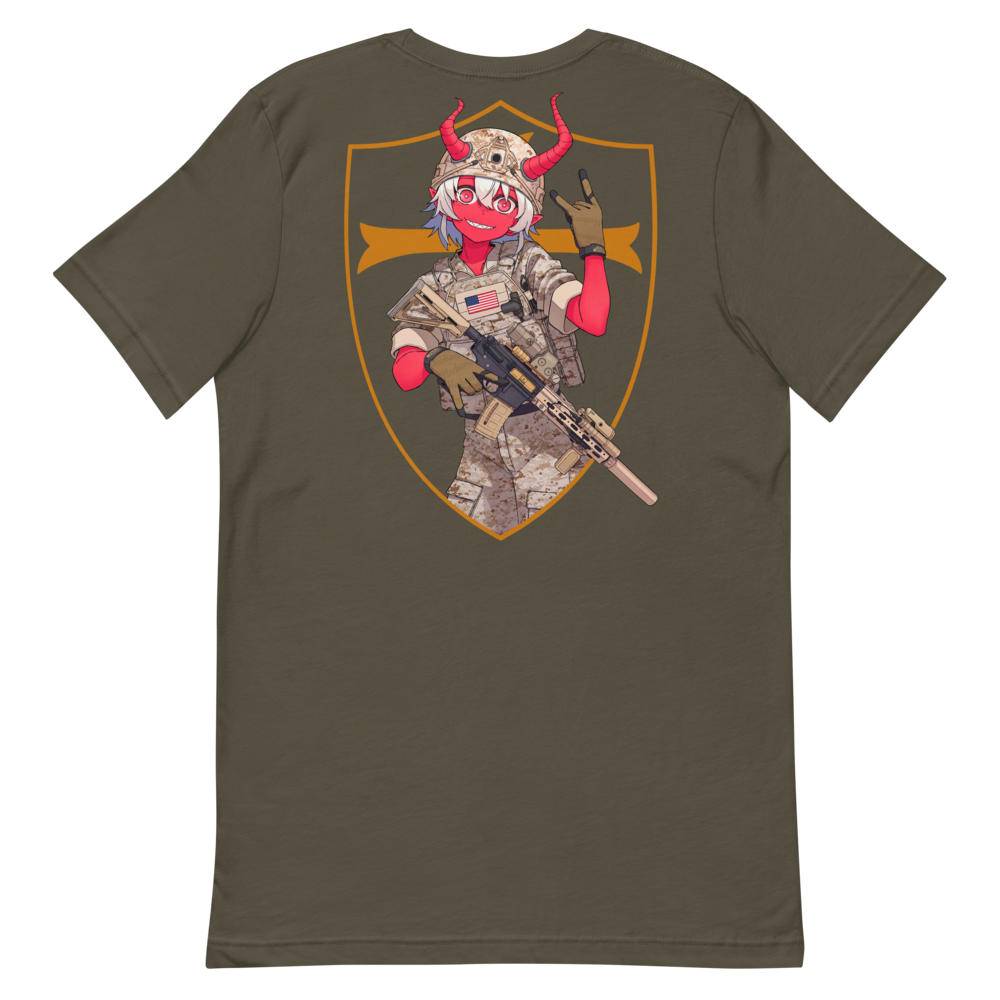 [WZR] DEVGRU DEAMON HUNTER ONI SHIRT (back print)