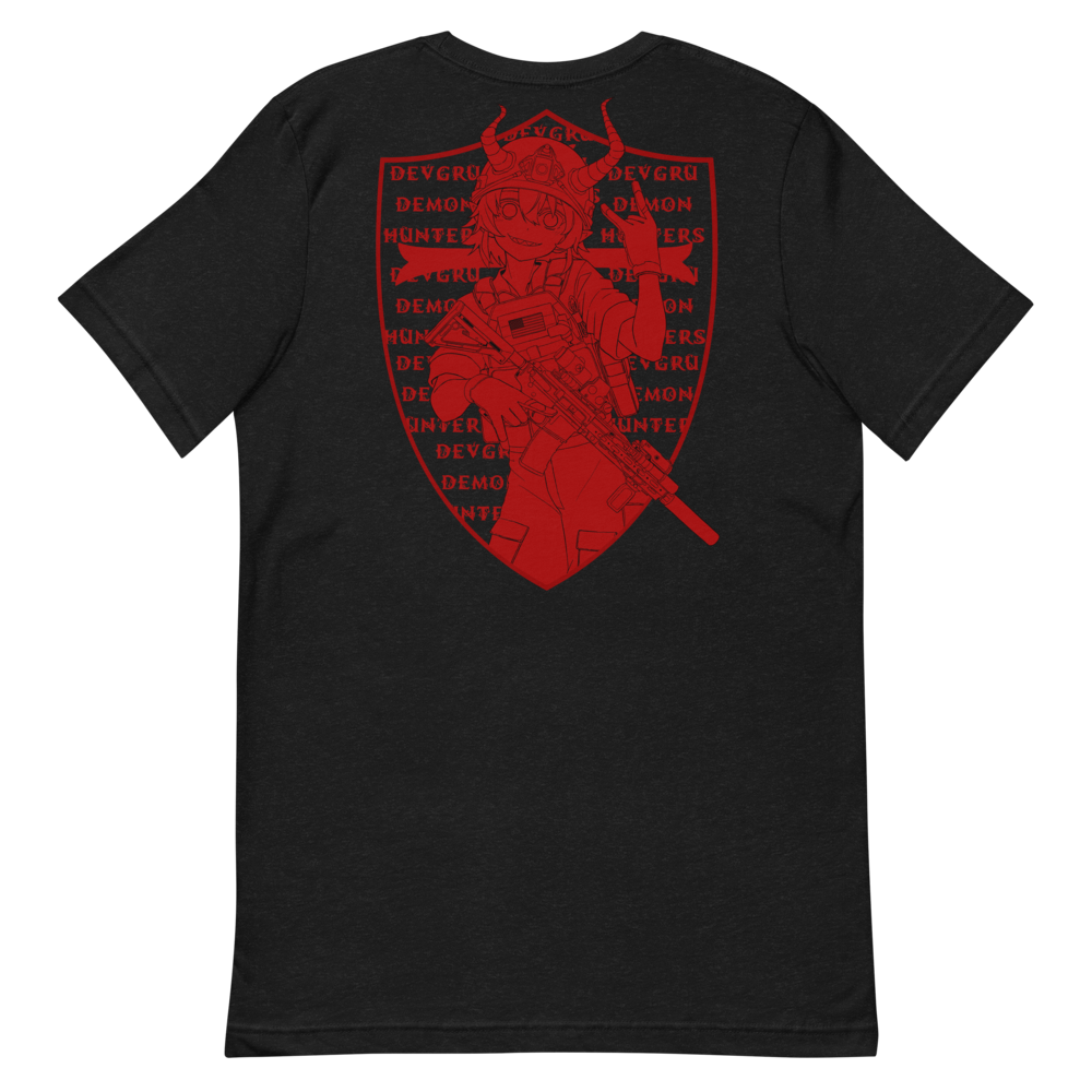 [WZR] DEVGRU DEMON HUNTER RED ONI SHIRT (back print)