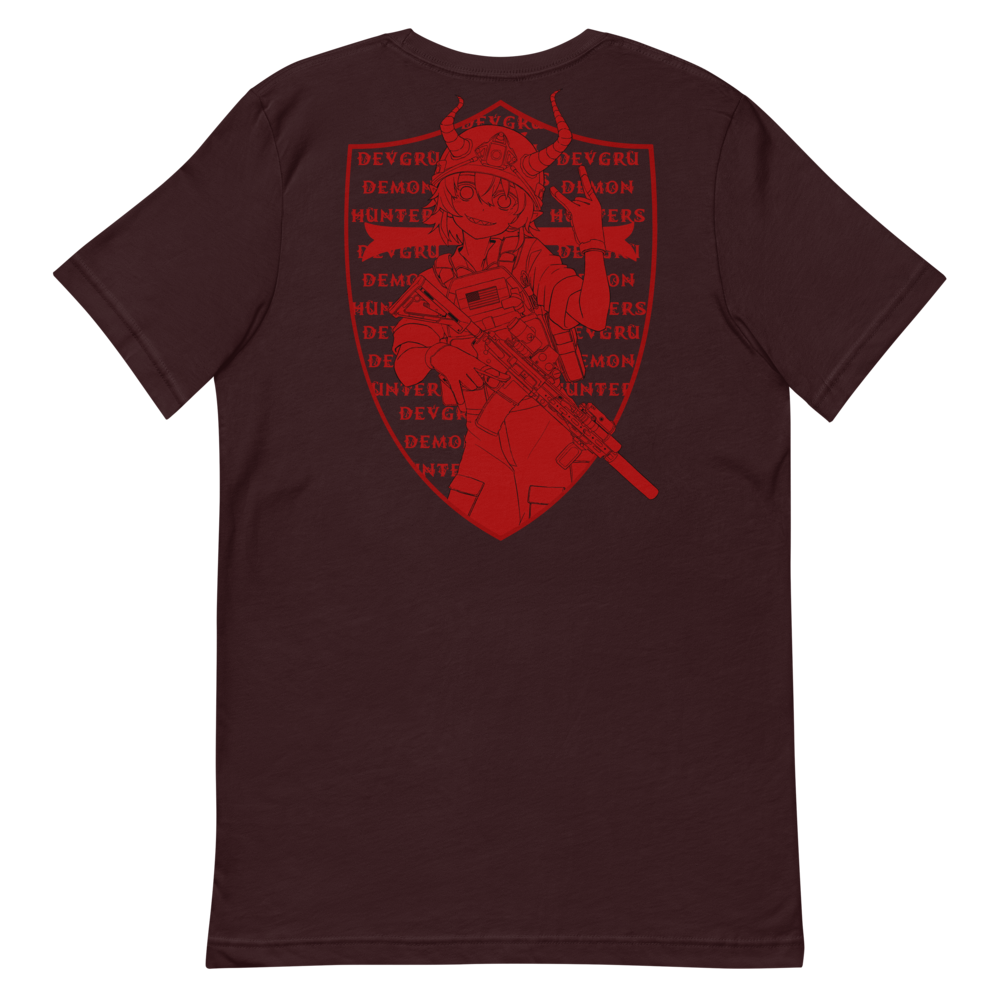 [WZR] DEVGRU DEMON HUNTER RED ONI SHIRT (back print)